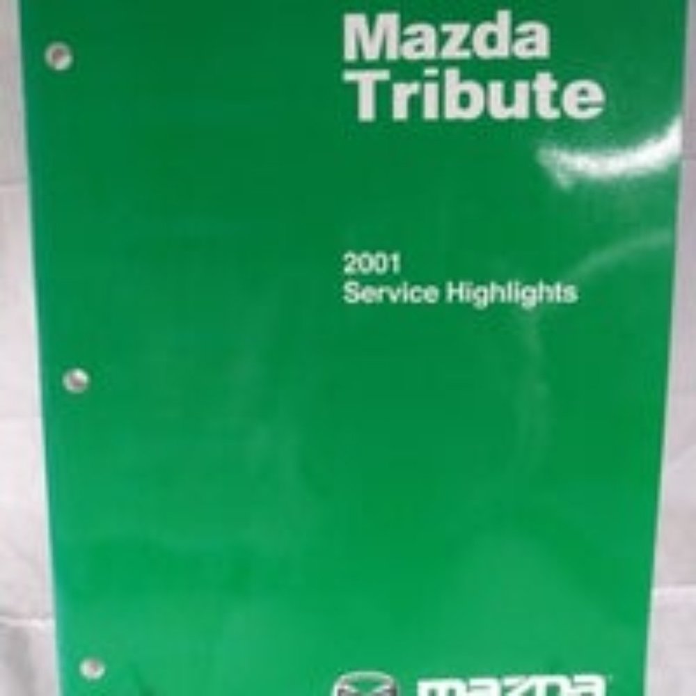 2001 Mazda Tribute Service Highlights